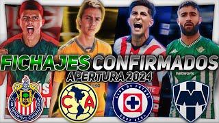 ¡MONTERREY va por FEKIR! ¡CORDOVA al AME! ¡GALLARDO a CHIVAS! ¡POCHO al AZUL! PRIMEROS FICHAJES 2024