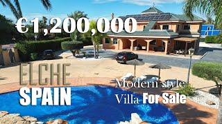 Modern villa for sale in Alzabares, Elche, Spain | Spanish property for sale | Cheap villa in Spain