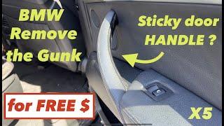 BMW sticky door Handle - $0 repair