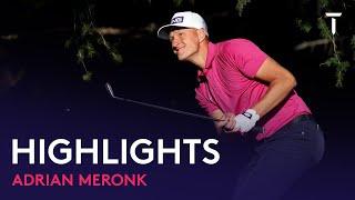 Adrian Meronk Round 2 Highlights | 2022 Omega European Masters