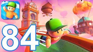 Stumble Guys - Gameplay Walkthrough Part 84 - Skyslide (iOS, Android)