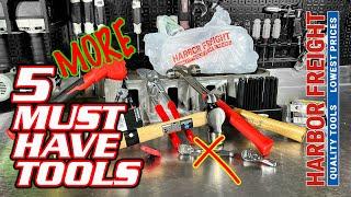 5 MORE Must Have Tools from Harbor Freight and Others Part 2