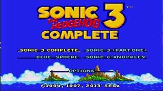 Sonic 3 Complete Longplay HD Quality (Sonic)