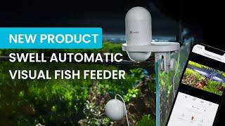 Swell Visual Fish Feeder: Automatic Feeder with HD Camera for Aquariums – Watch & Feed Anywhere!