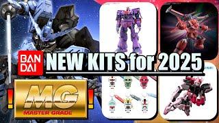 Return Of The Master Grade!! NEW KITS FOR 2025! MG Gundam Vidar, Psycho MKII, Z’Gok Seed Freedom ...