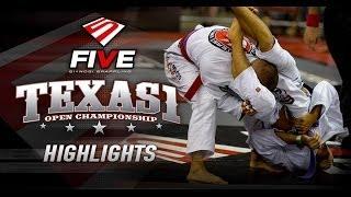 FIVE GI.NOGI GRAPPLING Texas 1 Highlights