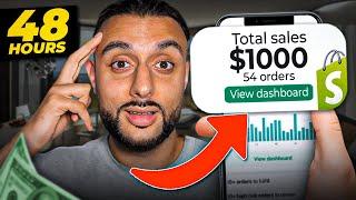 How To Make $1000 With Dropshipping In 48 Hours