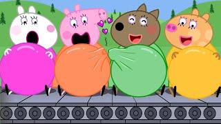 (Peppa Pig) Brewing Cute Baby Factory - Mummy Pig is Pregnant | Peppa Pig Funny Animation