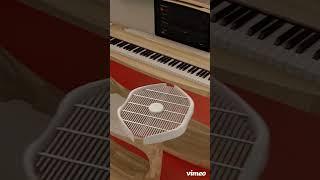 Roland Piano with SPEAKER DRONES!! #shorts