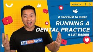 Two Checklists To Make Running A Dental Practice A Lot Easier