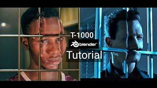 Blender vfx Course! vfx T-1000 Liquid metal effect in Blender 3.0