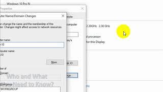 Change Computer Name on Windows 10? | How to Rename the PC or Windows 10 Computer? | PC Name Change
