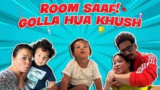 Room Saaf Golla Hua Khush | Haarsh Ne Diya Rude Jawaab | Bharti Singh | Haarsh Limbachiyaa