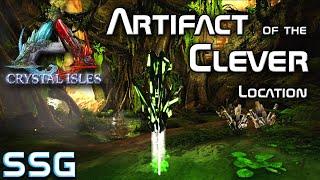 ARK Crystal Isles Artifact of the Clever Location