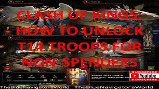 Clash of Kings 2020 : How To Unlock The Discipline Hall And Train T14 Troops For Non Spenders