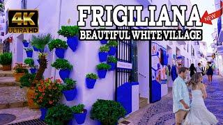 FRIGILIANA Spain beautiful white village April 2024 Costa Del Sol [4k]