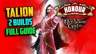[HONOUR] TALION - 2 Builds Bard/Warlock & Ranger/Cleric Full Guide | Baldur's Gate 3