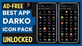 Best Free Darko Icon Pack App for Android