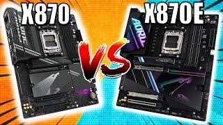 X870E vs X870: Which Should YOU Buy?!