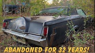 ABANDONED Lincoln Continental Rescued After 32 Years - WILL IT RUN?