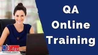 QA Training | QA Tutorials for Beginners | Quality Assurance Online Training