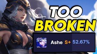 Playing Ashe, The Most Broken ADC Post Crit Item REWORK