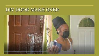 DIY door project/ How to repaint a door