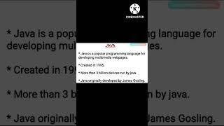 JAVA || FORTRAN || NTA UGC NET Paper 1 ICT || Information and Communication Technology #shorts