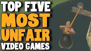 Top Five Most Unfair Video Games - rabbidluigi