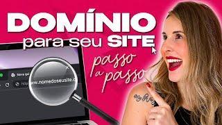 Como Criar Um Domínio De Site? | Passo a Passo COMPLETO (2024)