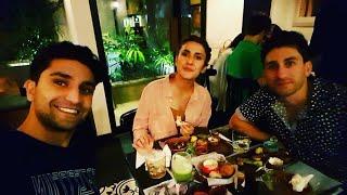 Ahad Raza Mir & Kubra Khan Chilling Out on the set of Yakeen ka Safar - check out.