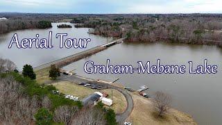 Aerial Tour of Graham-Mebane Lake - Mebane, NC