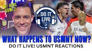 Where does the USMNT go from here? Do It Live! w/ Herc Gomez! | presented by BMW
