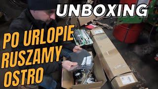 Nareszcie po urlopie. UNBOXING jak ja to lubię! Otwieram zaległe paczki.