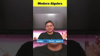 How to Score More Modern Algebra #highereducation #csirnet #algebra #ytshorts #sbtechmath