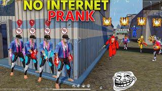 NO INTERNET PRANK | FREE FIRE FUNNY GAMEPLAY | NADIYA FF