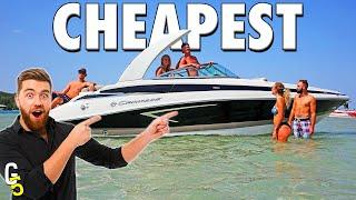 Top 5 CHEAPEST Bowrider Boats Every Family Can Buy