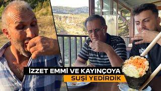 İzzet Emmi ve Kayınçoya Suşi Yedirdik