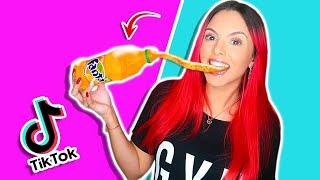 Probando LIFE HACKS VIRALES de TIK TOK | Jenny Devil