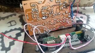 Audio amplifier D313 output humming problem