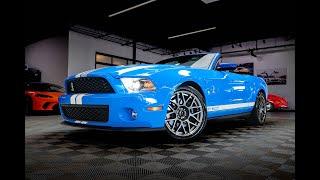 2012 Ford Mustang Shelby GT500! Grabber Blue! Only 9K miles! 550 HP V8! SVT Performance Package!