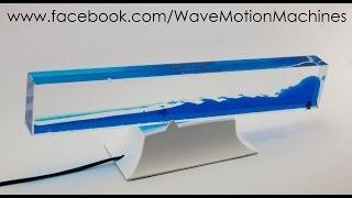 Custom White Base Lava Wave Motion Machine