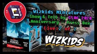 Wizkids Miniatures: Purple Worm, Fangs and Talons Show & Tell C506 2020 Anniversary - Live #2 of 2