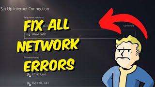 How To Fix/Resolve All PS5 Network Errors 2023 - Easy Tutorial