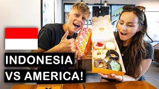 are Indonesian Donuts BETTER than American? (J.CO Donuts vs Dunkin Donuts)