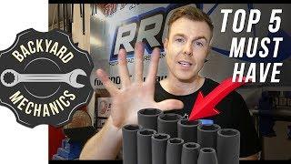 Top 5 Garage must have tools | Backyard Mechanics