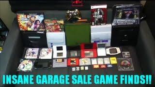 INSANE GARAGE SALE GAME FINDS!! Sealed SNES Game!! | Scottsquatch