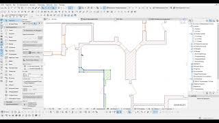 ArchiCAd 24. Соединение стен