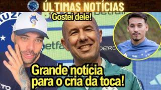 LEONARDO JARDIM ESTÁ ENCANTADO COM O JAPA! VEJA O QUE A MÍDIA FALOU! NOTÍCIAS DO CRUZEIRO HOJE