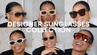 DESIGNER SUNGLASSES COLLECTION (celine, gucci, prada, chanel, tom ford, saint laurent, ray-ban)